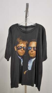 Vintage 1994 Elton John & Billy Joel "Face to Face" Tour T-Shirt - Rare (Size L)
